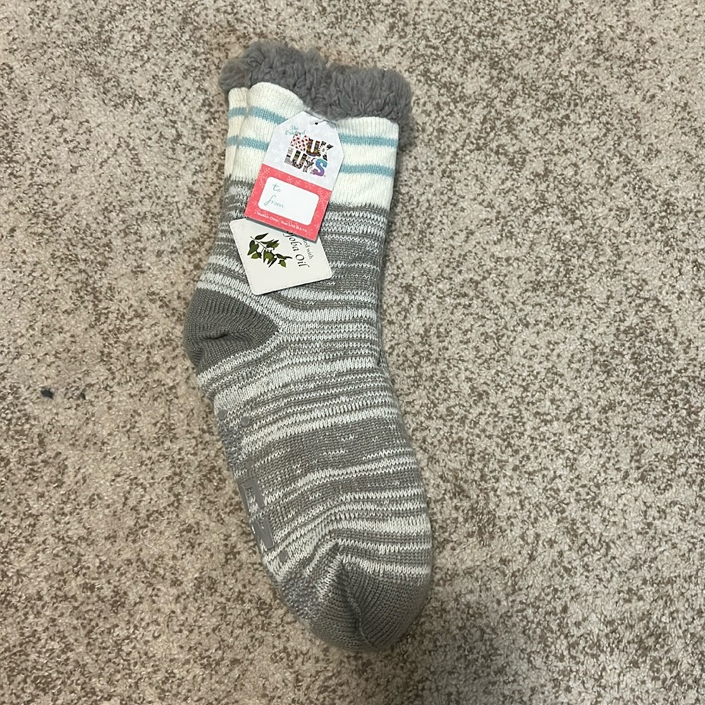 Brand New with tags, Winter Socks, Muk Luks brand, size 8.5 - 11